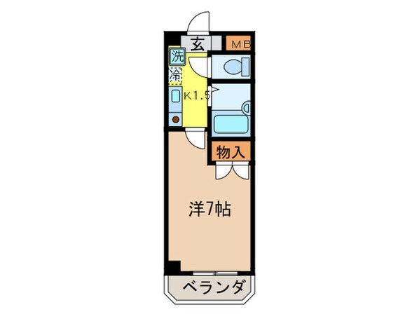 フラ－リッシュ宗塚の物件間取画像